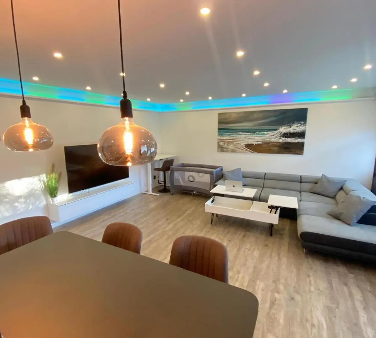 Moderne 2-Zimmer-Wohnung Mit Garten ハノーファー ドイツ